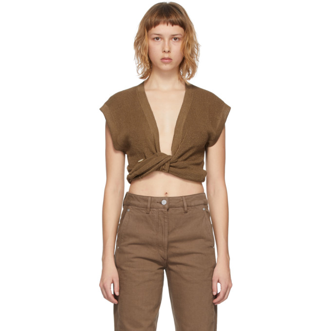 Jacquemus Brown Le Haut Noue Sweater