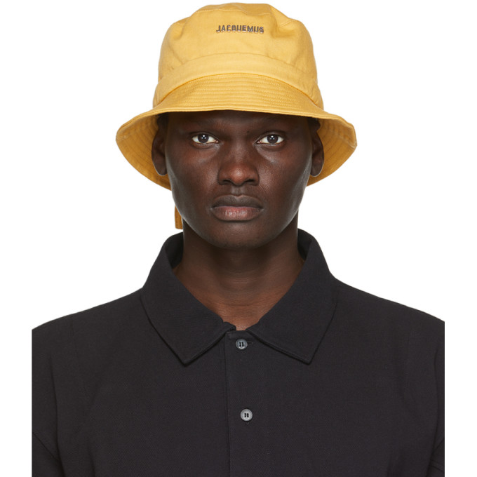 Jacquemus Yellow Le Bob Gadjo Bucket Hat