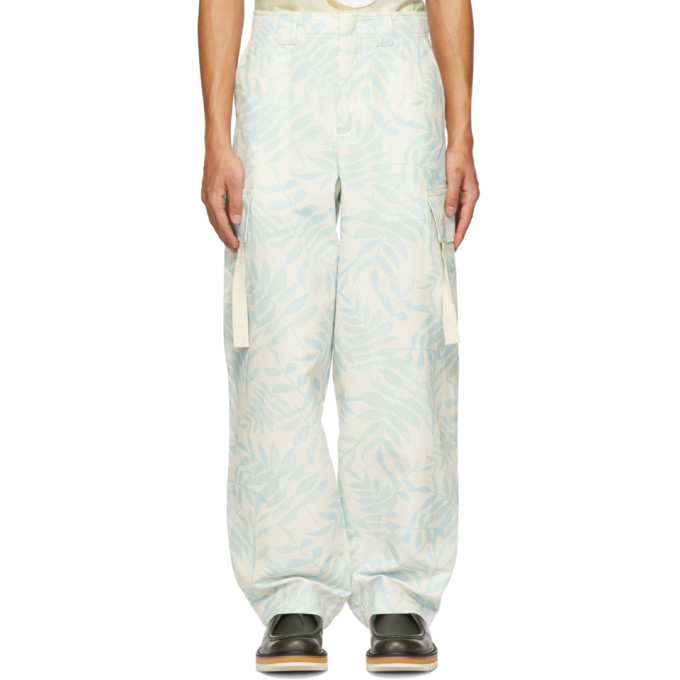 Jacquemus Blue Le Pantalon Alzu Cargo Pants