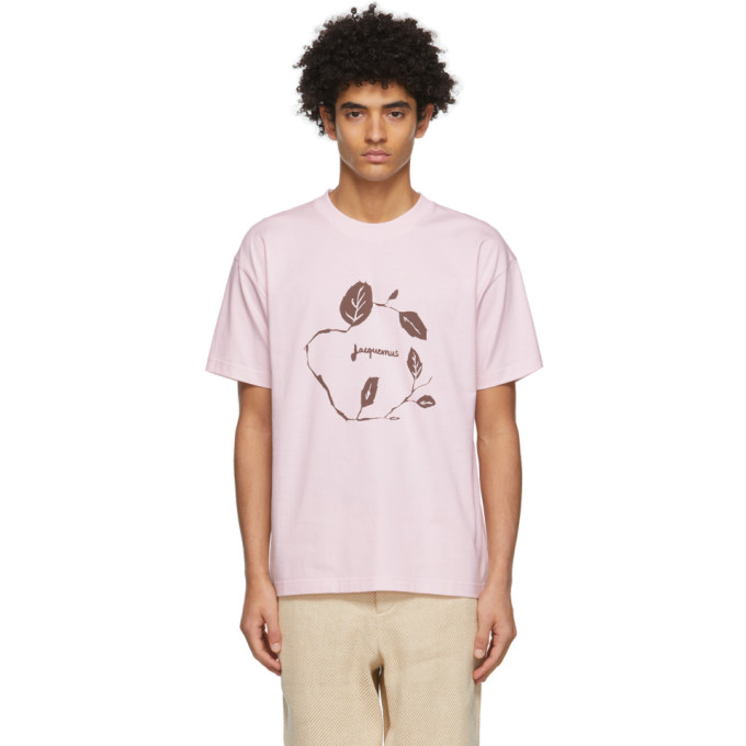 Jacquemus Pink Le T-Shirt Jean T-Shirt