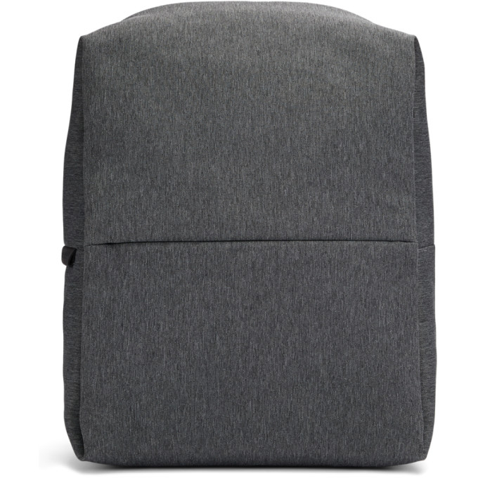 Cote and Ciel Grey EcoYarn Rhine Flat Backpack