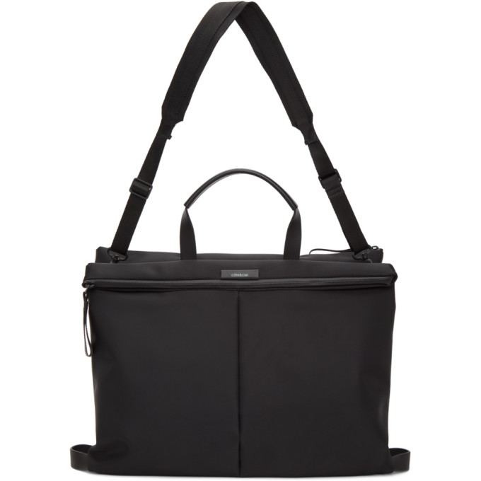 Cote and Ciel Black Orga Sleek Travel Bag