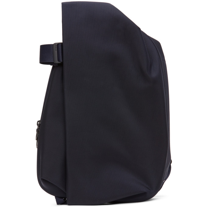Click to view more detailed imagery on our partner's website Côte And Ciel Cote And Ciel Navy Ballistic Isar M Backpack In Blue