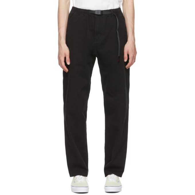 GRAMICCI BLACK TWILL TROUSERS