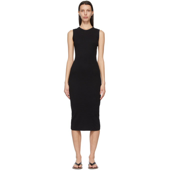 Nu Swim Black Organic Cotton Shell Dress