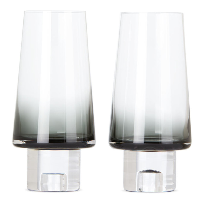 Tom Dixon Black Tank High Ball Glass Set