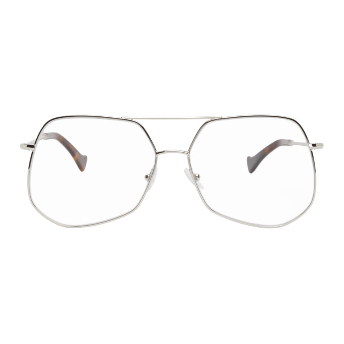 Grey Ant Silver Mesh Aviator Glasses