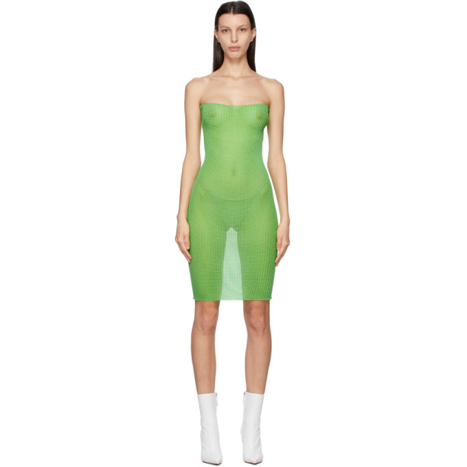 Click to view more detailed imagery on our partner's website A. Roege Hove Green Double Tube Dress