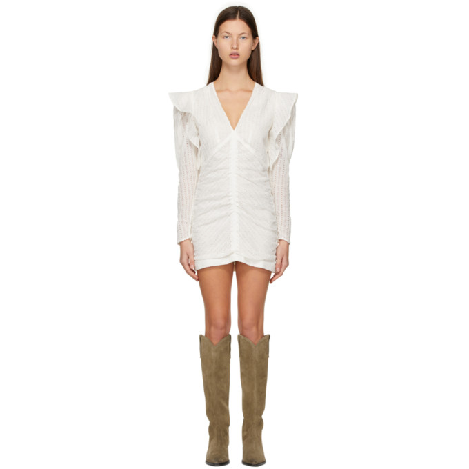 Isabel Marant White Getya Dress