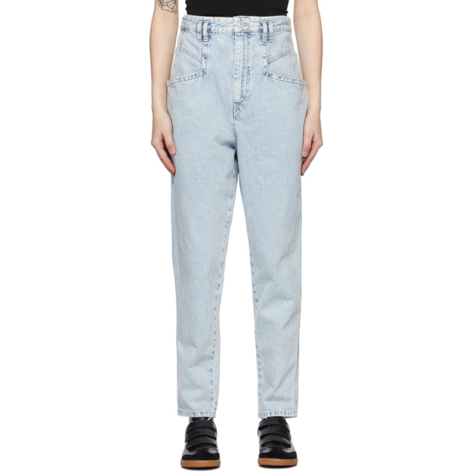 Isabel Marant Blue Padeloisasr Jeans