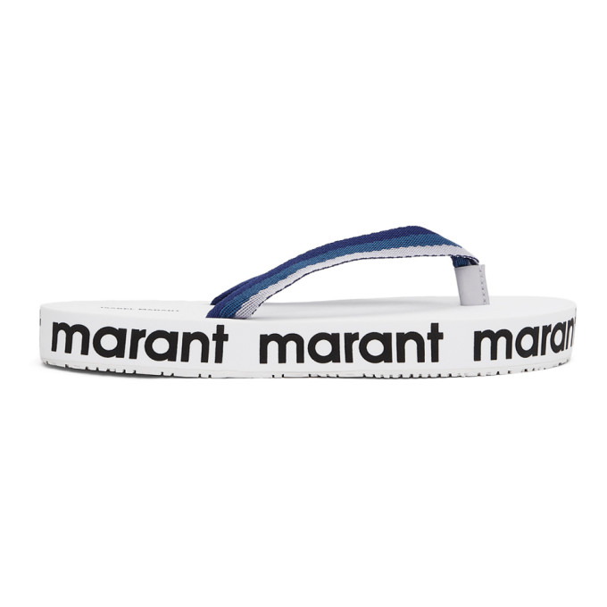 ISABEL MARANT ISABEL MARANT BLUE TAE SANDALS