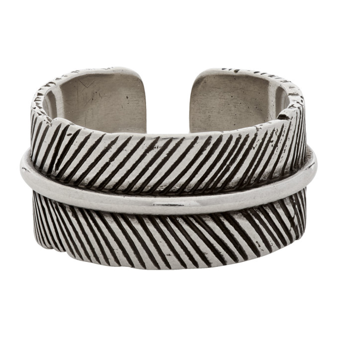 Isabel Marant Silver Feather Ring