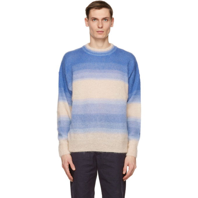 Isabel Marant Blue Mohair Drusselh Sweater