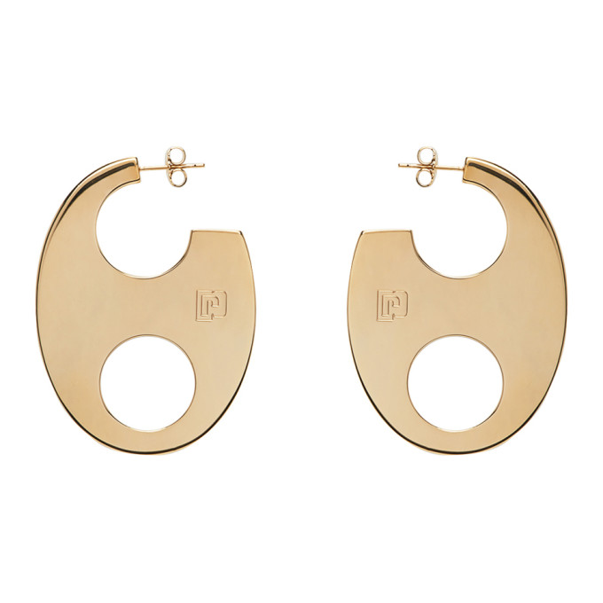 Paco Rabanne Gold Eight Large Earrings