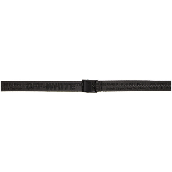 Off-White Black Mini Classic Industrial Belt