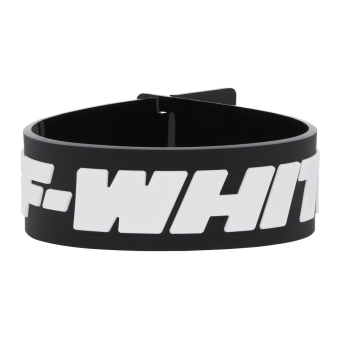 Off-White Black Industrial Bracelet