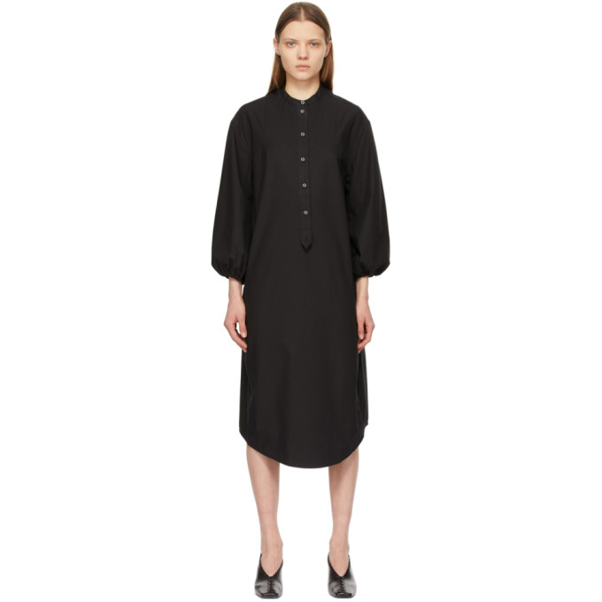 Studio Nicholson Black Villeroy Dress