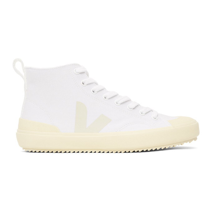 VEJA WHITE HIGH-TOP NOVA SNEAKERS