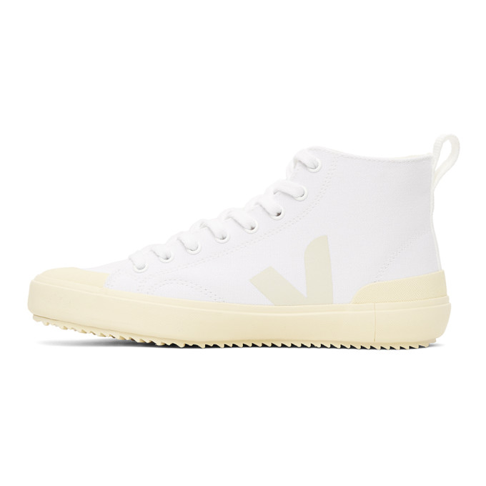 VEJA WHITE HIGH-TOP NOVA SNEAKERS