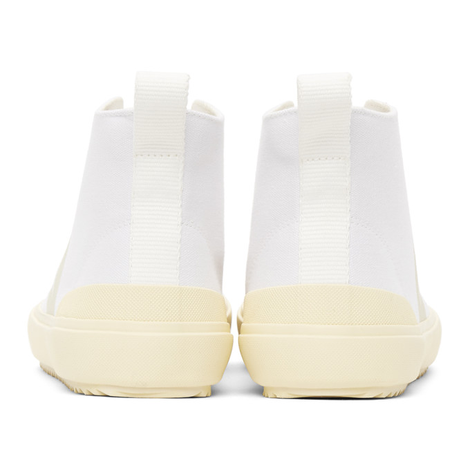 VEJA WHITE HIGH-TOP NOVA SNEAKERS