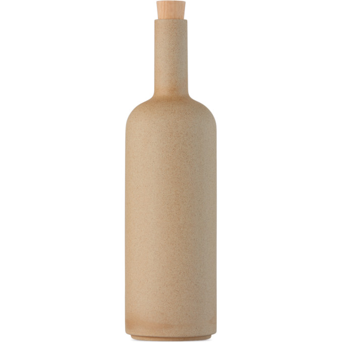 Hasami Porcelain Beige HPB029 Bottle, 1.1 L