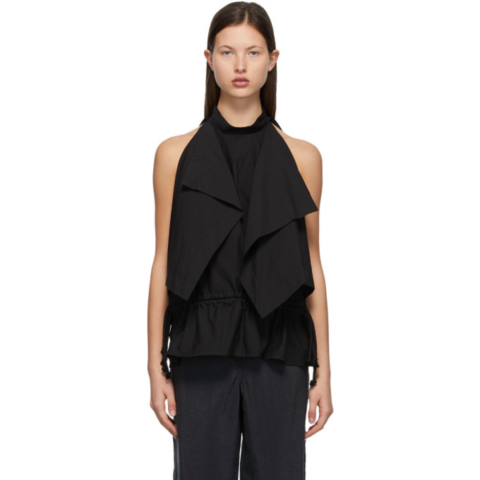 Lemaire Black Foulard Shirt