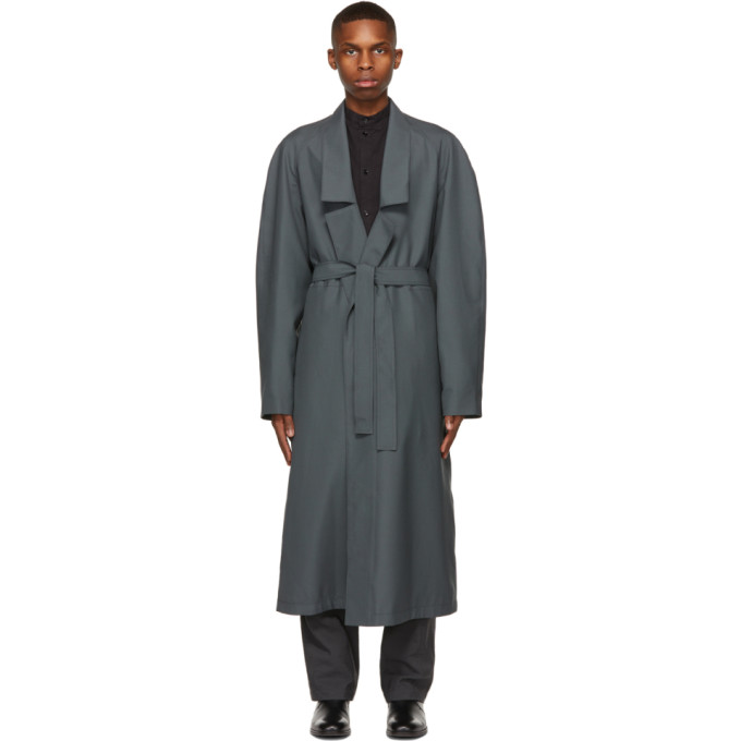 Lemaire Green Light Robe Trench Coat