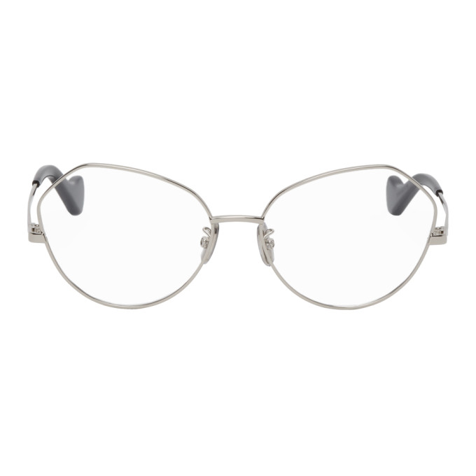 Loewe Silver Cat-Eye Glasses