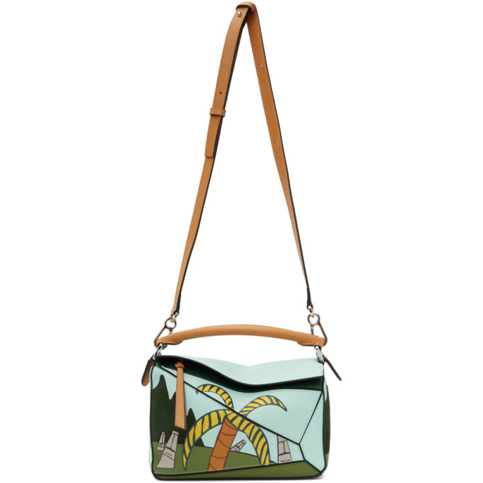 Loewe Multicolor Ken Price Edition Easter Island Puzzle Bag