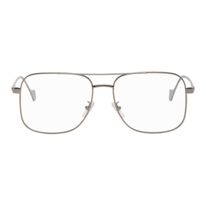 Loewe Gunmetal Top Bar Glasses