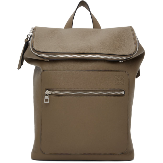 Loewe Goya Backpack in Tan