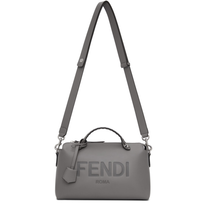 Fendi Grey By The Way Boston Bag