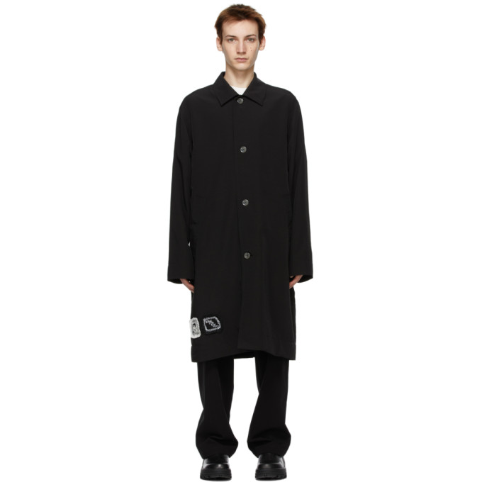 Song for the Mute Black Bird Coach Trench Coat