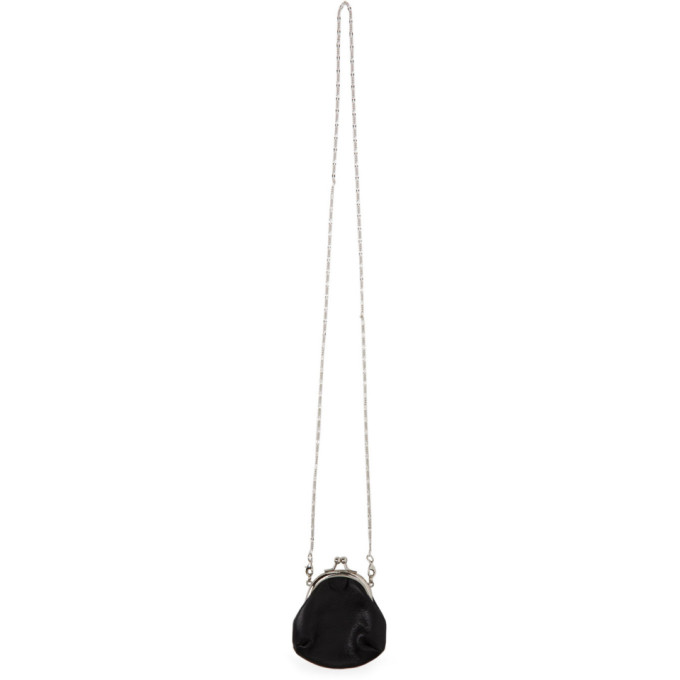 Ys Black Clasp Necklace Pouch