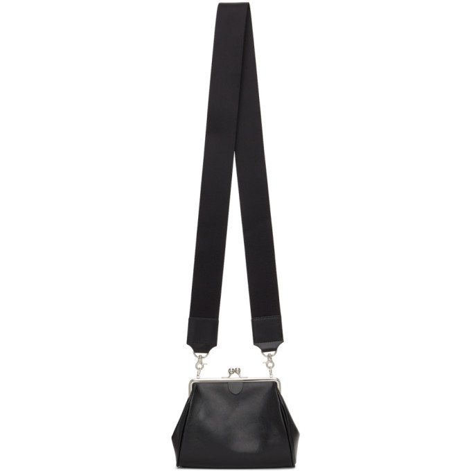 Ys Black Clasp Shoulder Bag