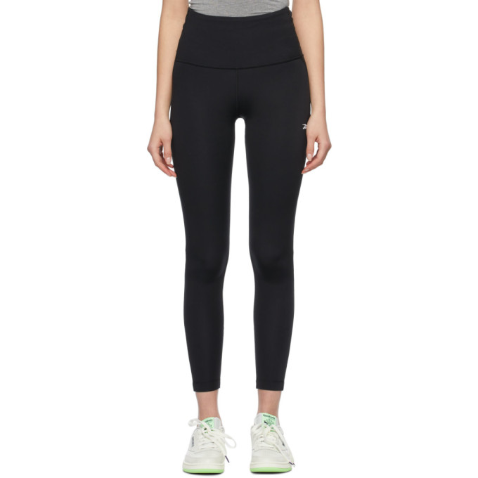 REEBOK BLACK LUX PERFORM HIGH-RISE LEGGINGS