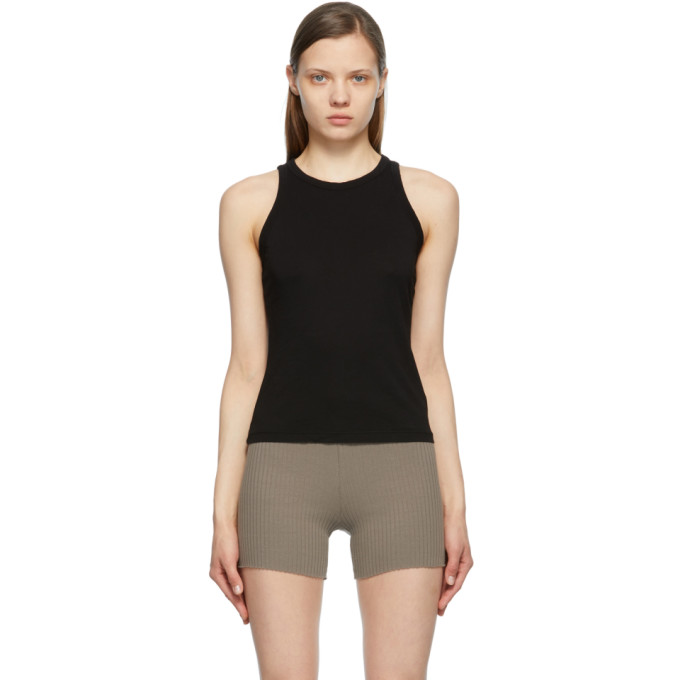 COTTON CITIZEN BLACK STANDARD TANK TOP