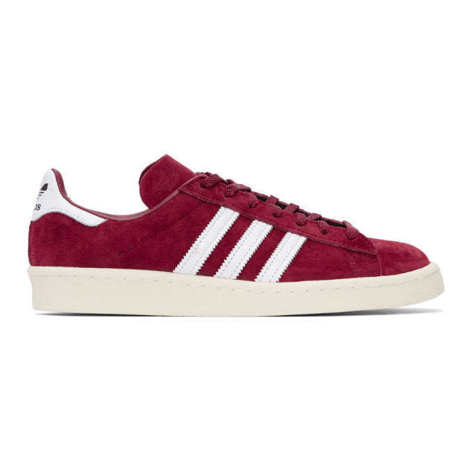adidas Campus 80s Shoes Collegiate Burgundy Mens - G58069