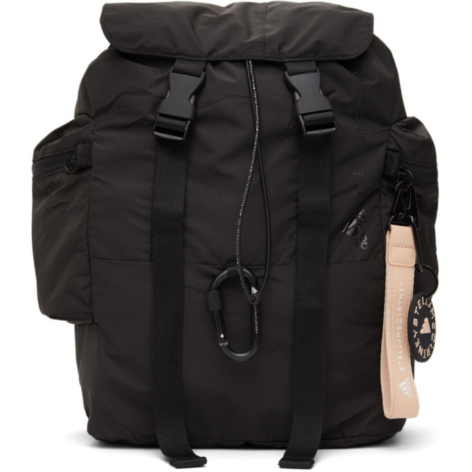 adidas by Stella McCartney Black Logo Backpack