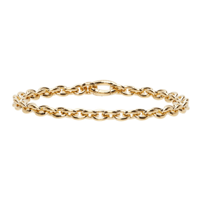 Tom Wood Gold Slim Ada Bracelet