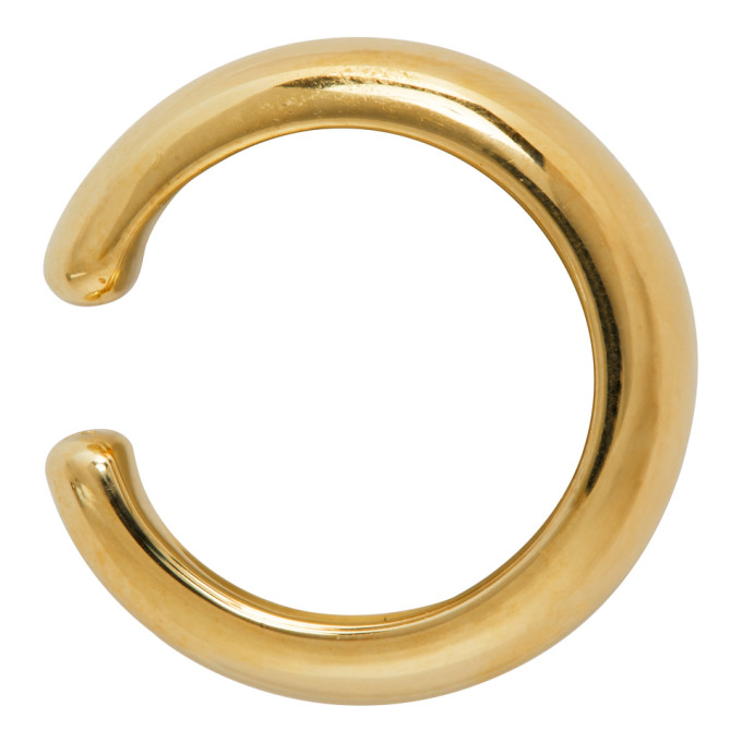 Tom Wood Gold Thick Single Ear Cuff