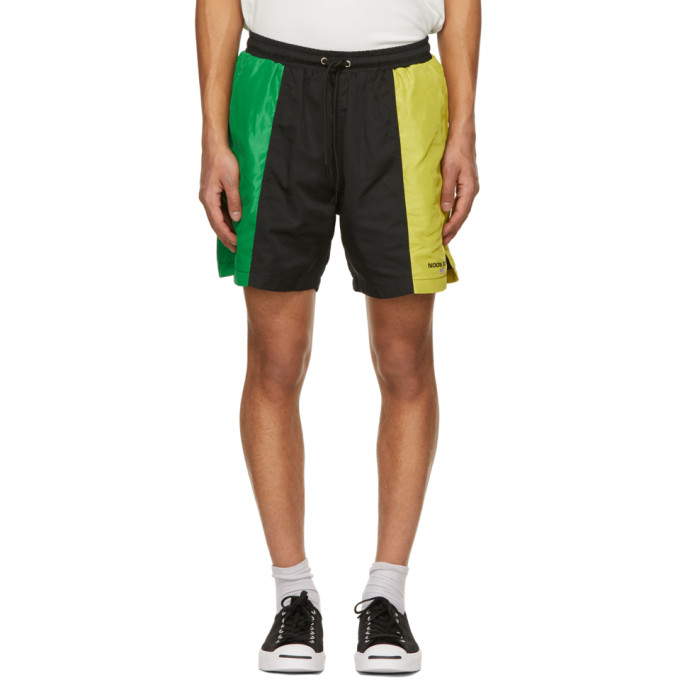 Noon Goons Green and Yellow Foamers Shorts