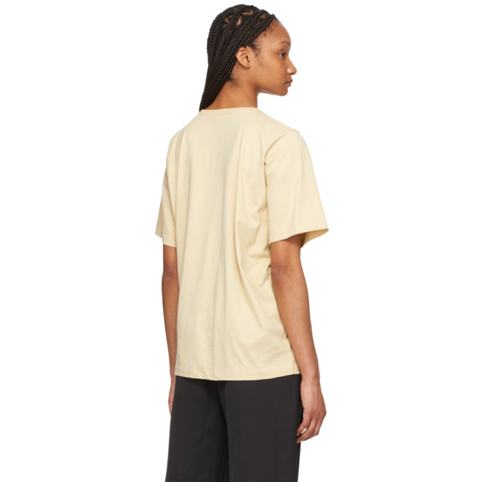TOTÊME TOTEME BEIGE ORGANIC OVERSIZED T-SHIRT