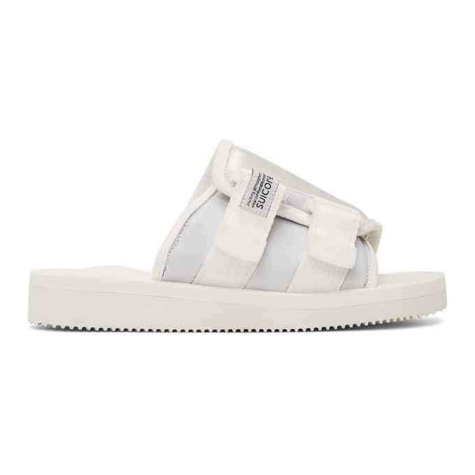 Suicoke White KAW-CAB Sandals