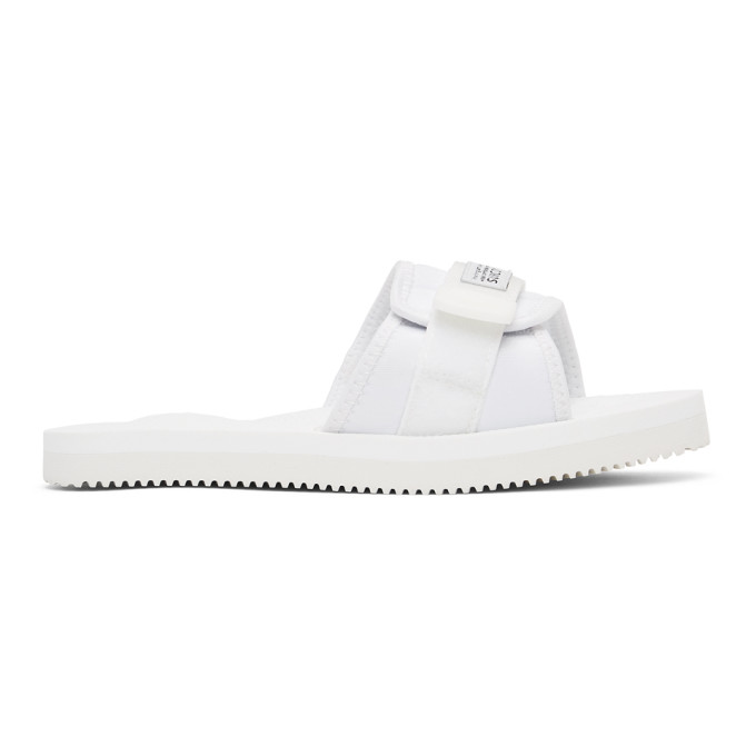 Suicoke SSENSE Exclusive White PADRI Sandals