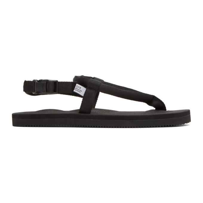 Suicoke Black KAT-2 Sandals