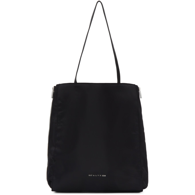 1017 ALYX 9SM Black Re-Nylon Shopper Tote