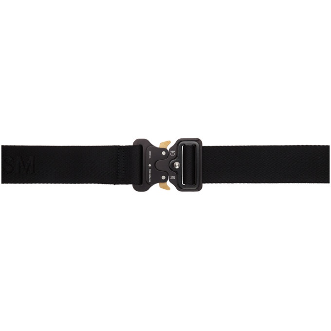 1017 ALYX 9SM Black Classic Rollercoaster Belt