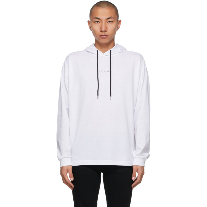 1017 ALYX 9SM White Visual Tee Hoodie