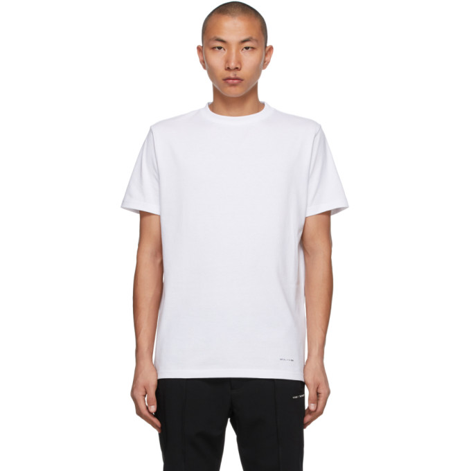 1017 ALYX 9SM Three-Pack White Jersey T-Shirts